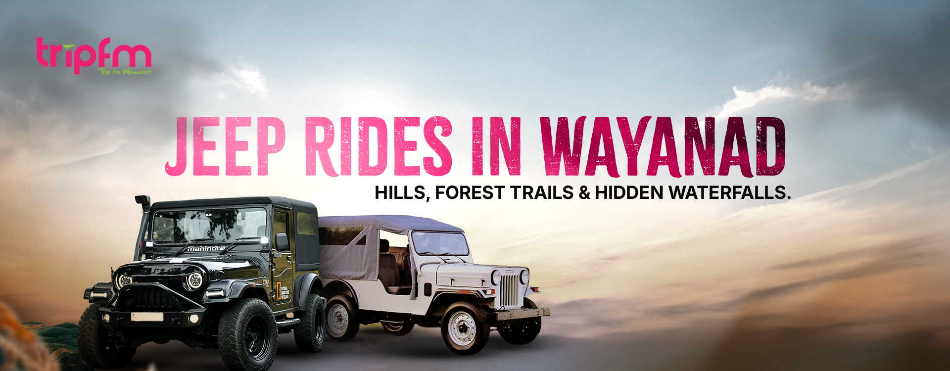 trip fm banner jeep